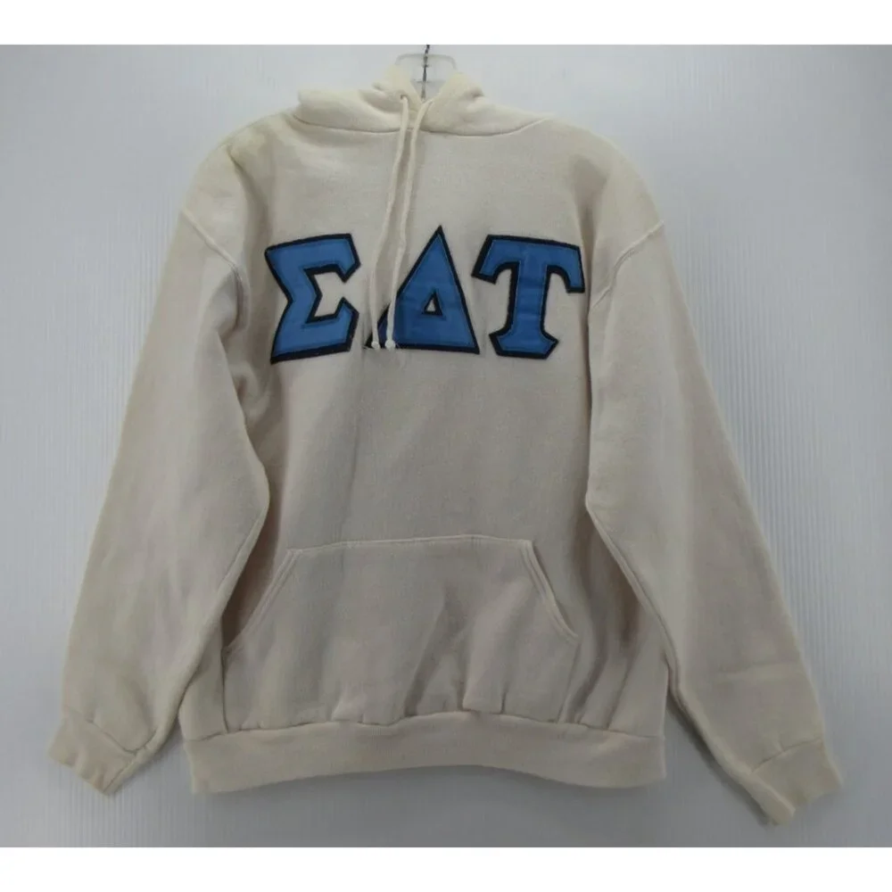 VTG Russell Athletic Sweatshirt Large Sigma Delta Tau Sorority Greek 80s * - Picture 1 of 15